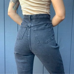 Vintage Exchange high-rise black jeans Sz 14